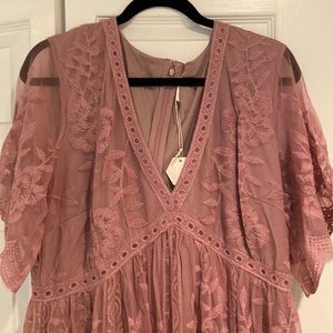 Maxi Pinkblush Maternity dress